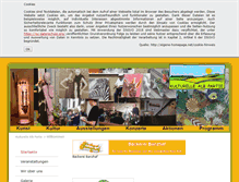 Tablet Screenshot of kulturelle-alb-partie.de